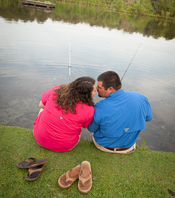 Terra & Wesley Engagement Portrait- Sesquicentennial Park, Columbia SC