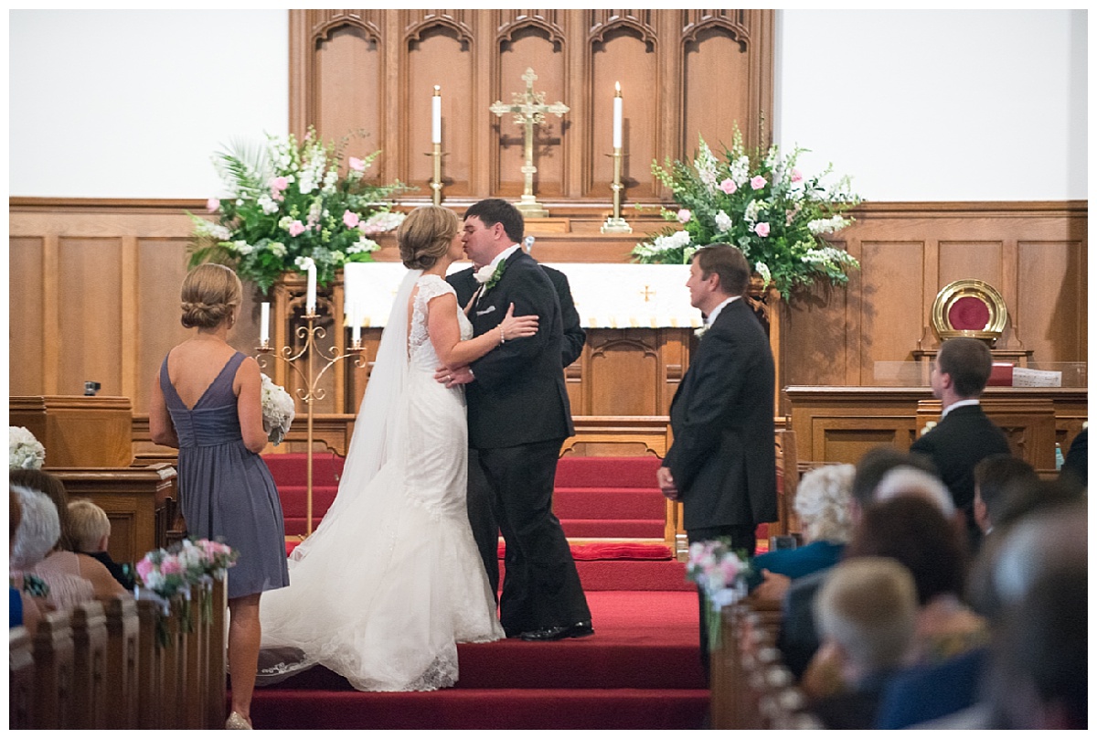 first kiss in ascension lutheran church