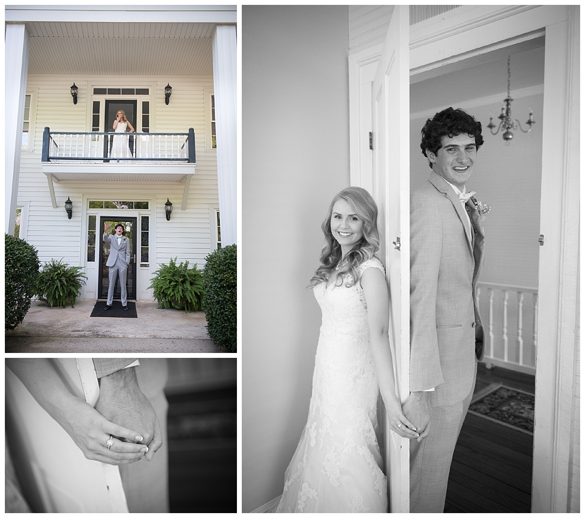 Bride and groom before the wedding