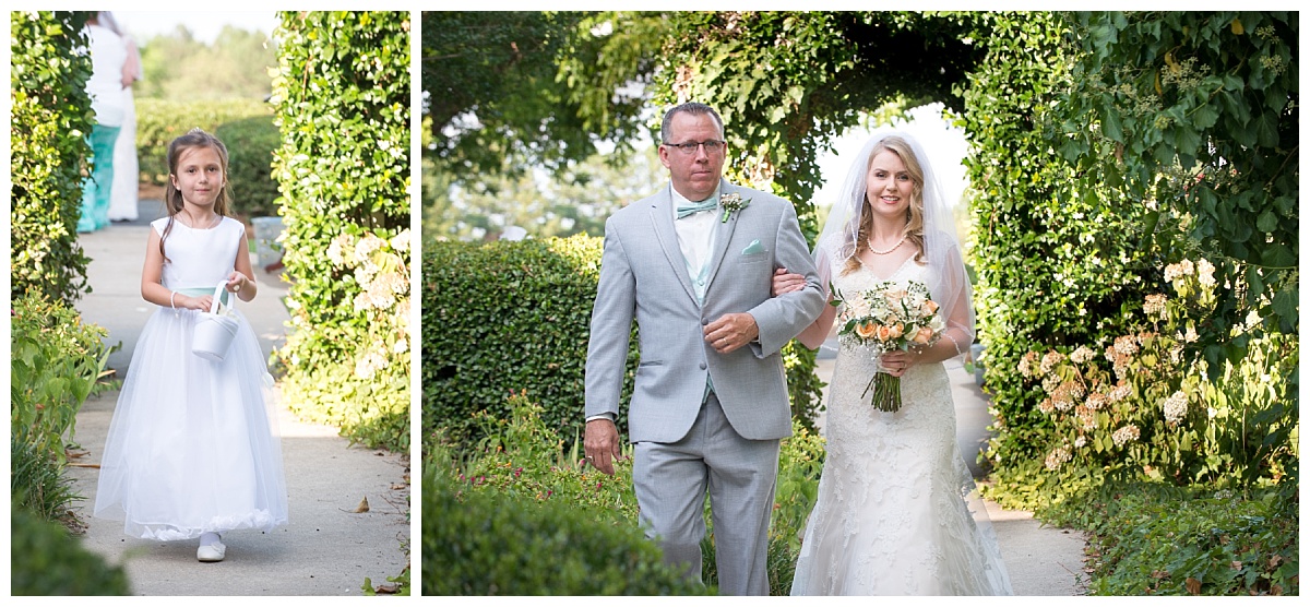 Corley Mill House Wedding ceremony