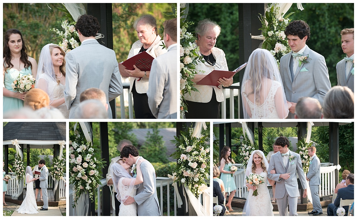 Corley Mill House wedding ceremony