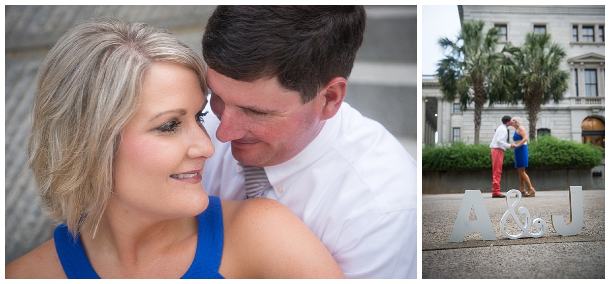 State House Engagement session with pinterest inspired image