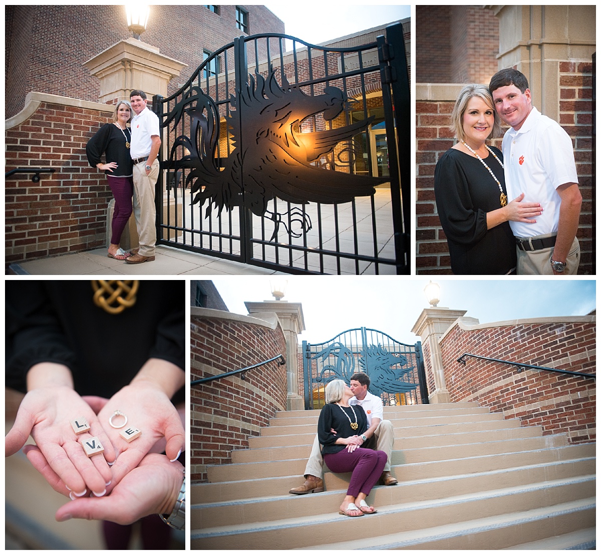 usc horseshoe engagement