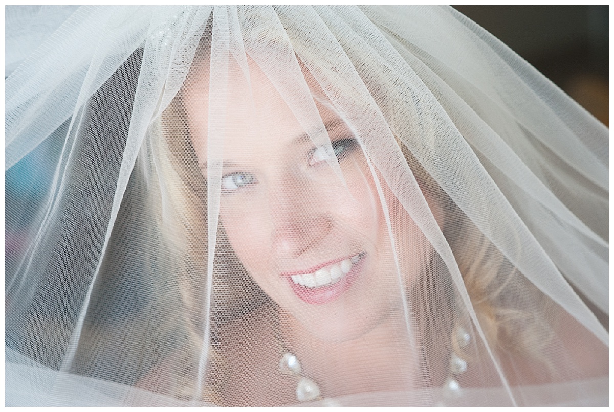 Bridal veil portrait