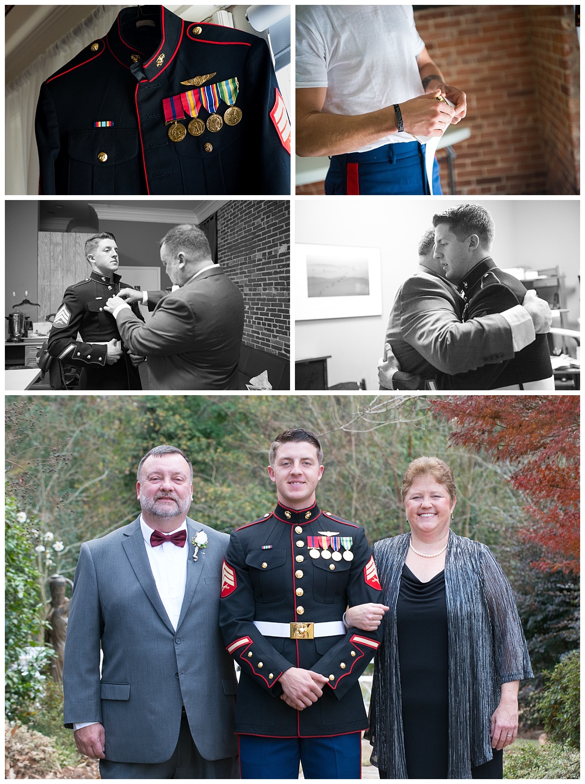 Marine groom