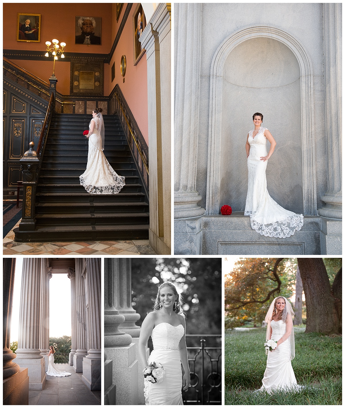 SC State House Bridal Portraits