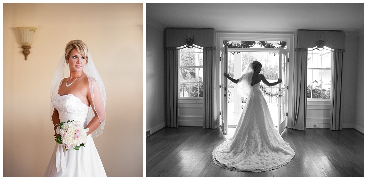 Springdale House bridal Portrait