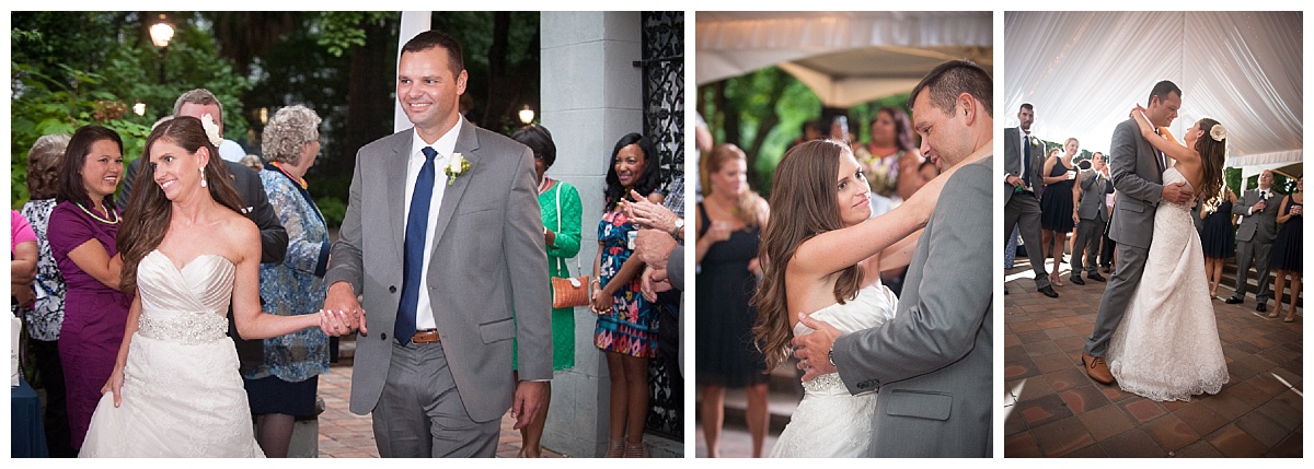 First Dance in a tent