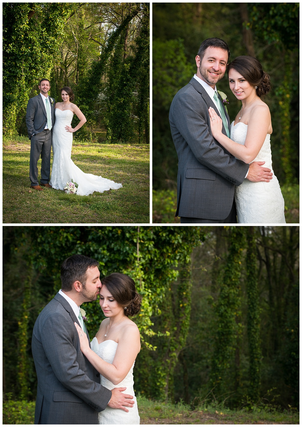 Bride and Groom at Senates End