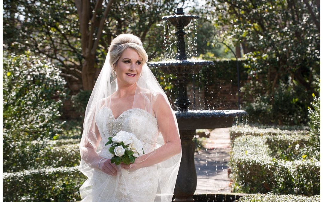 Abbie’s Bridal Portrait- Governor’s Mansion Grounds