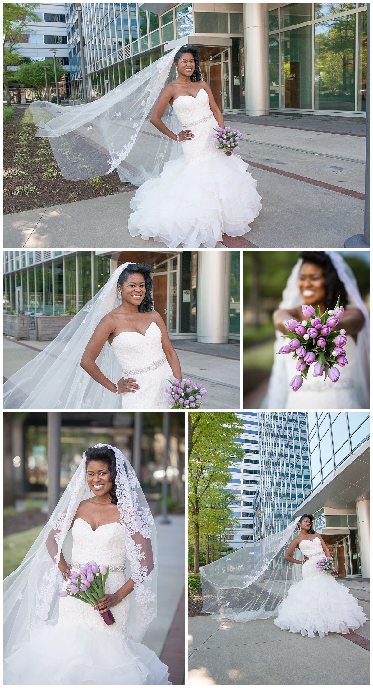 Downtown Columbia bride