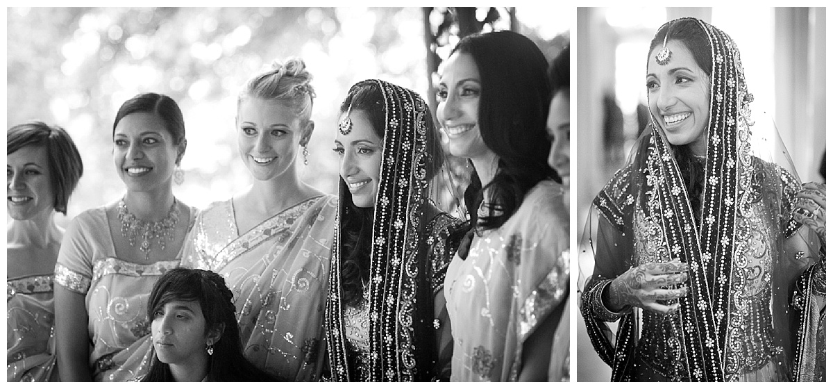 Indian wedding bridesmaids