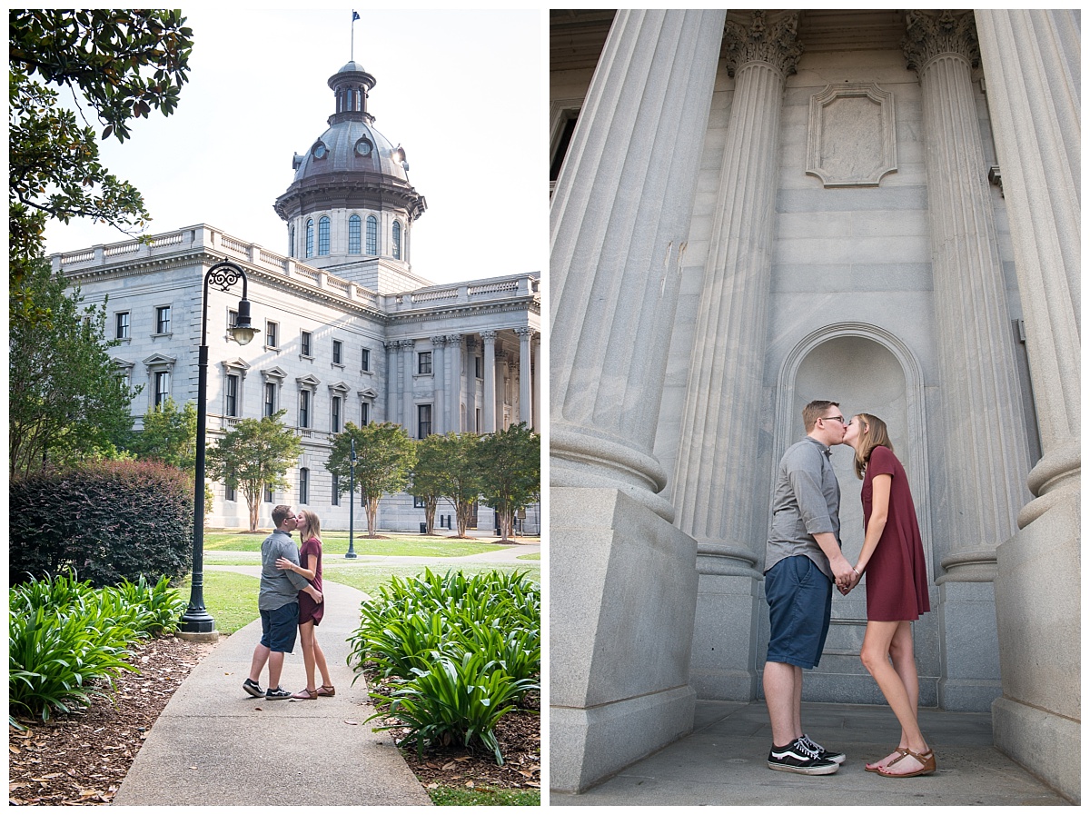 Columbia SC Engagement portrait