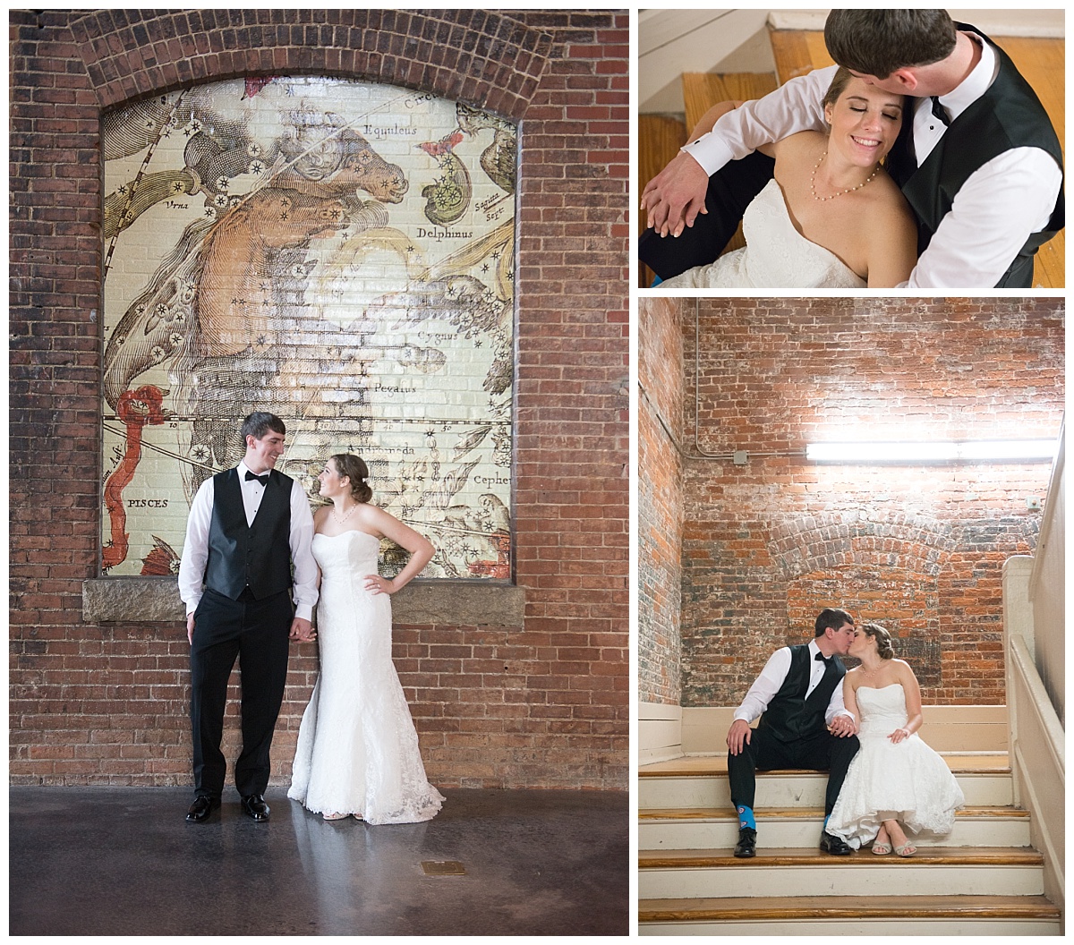 SC State Museum bride and groom