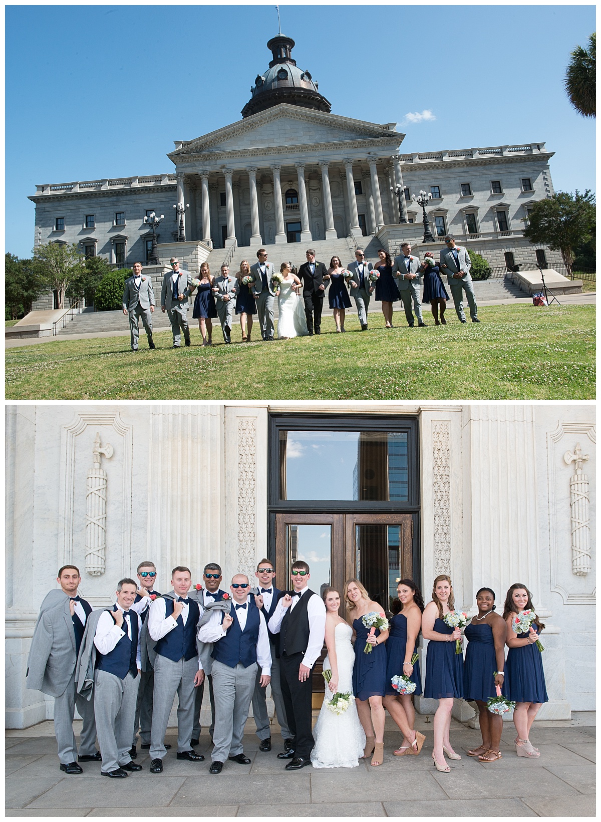 Wedding party at SC State House