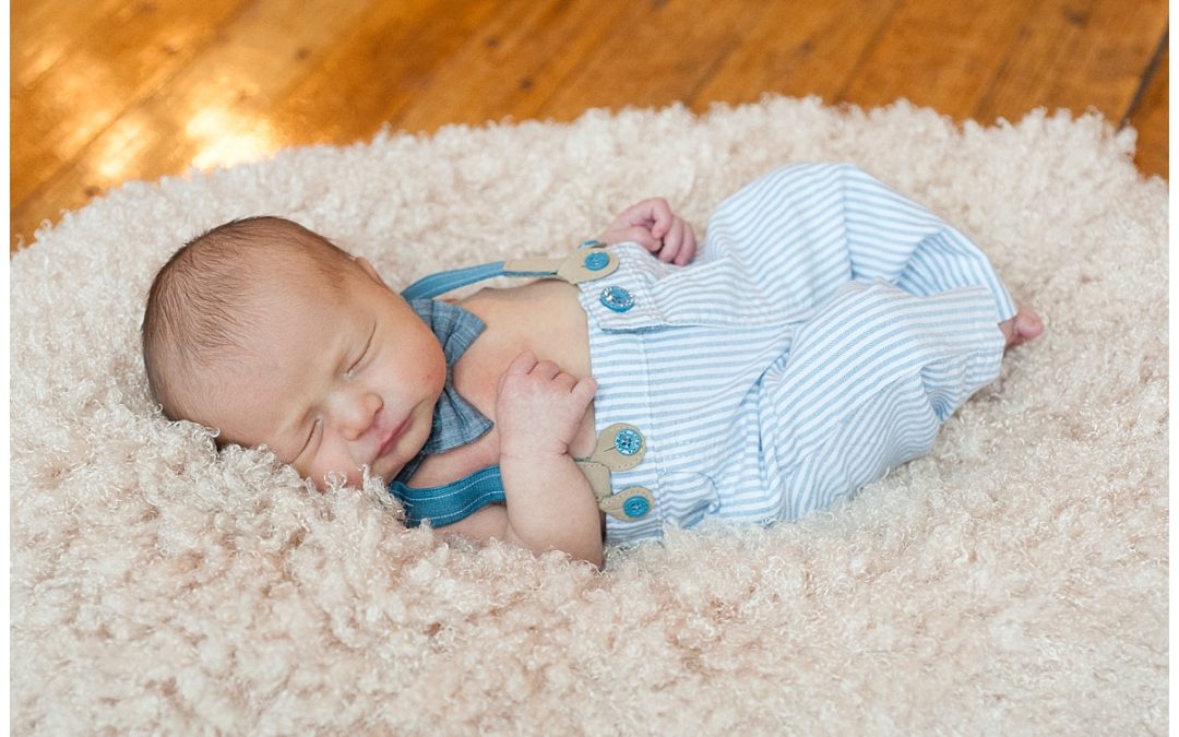 Newborn Portrait at 701 Whaley- Baby Tate