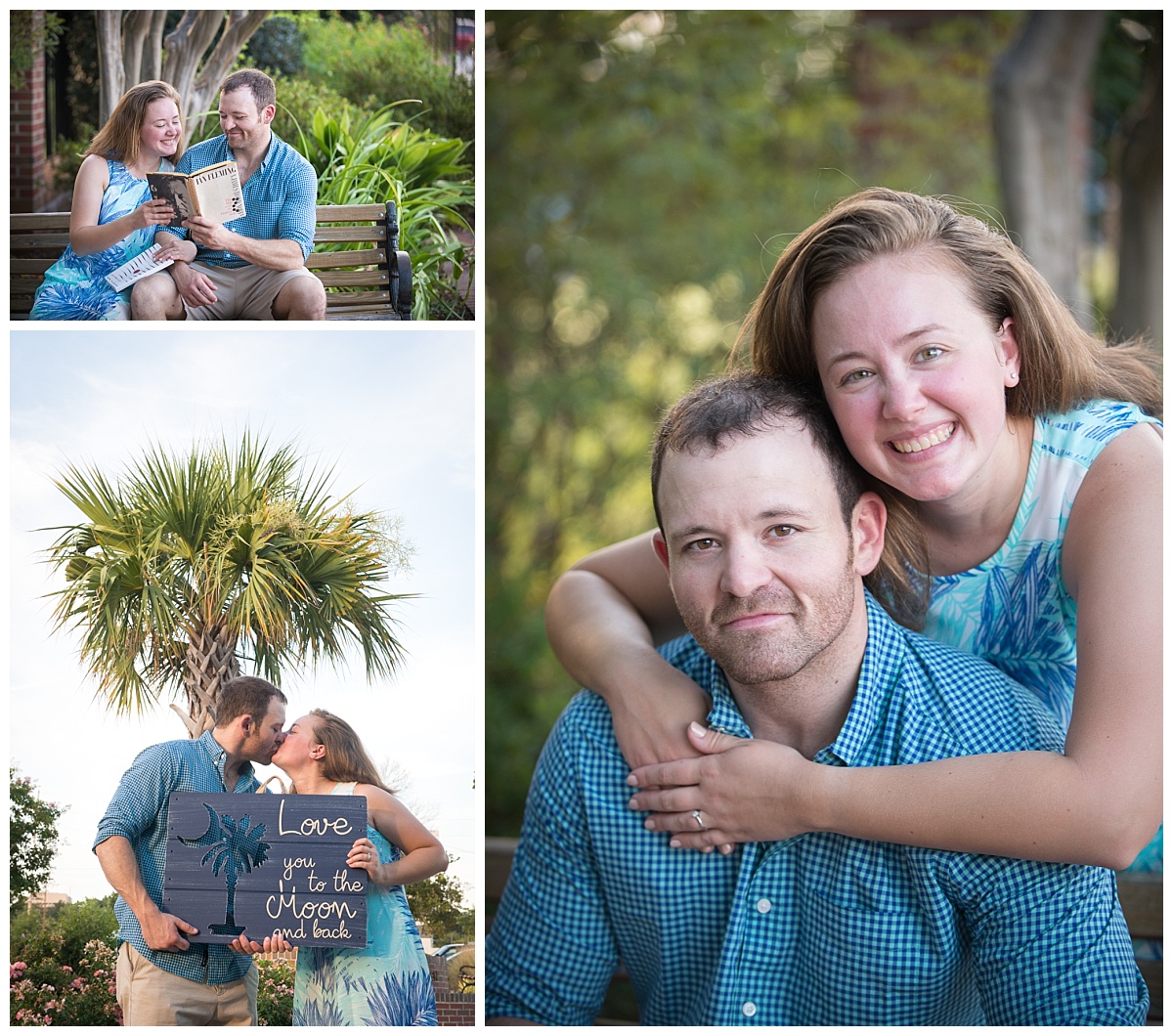 Engagement photo props