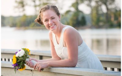 Charron Lake Murray Bridal Portrait