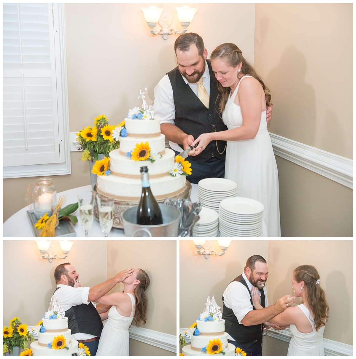 Cake cutting at the corley mill house