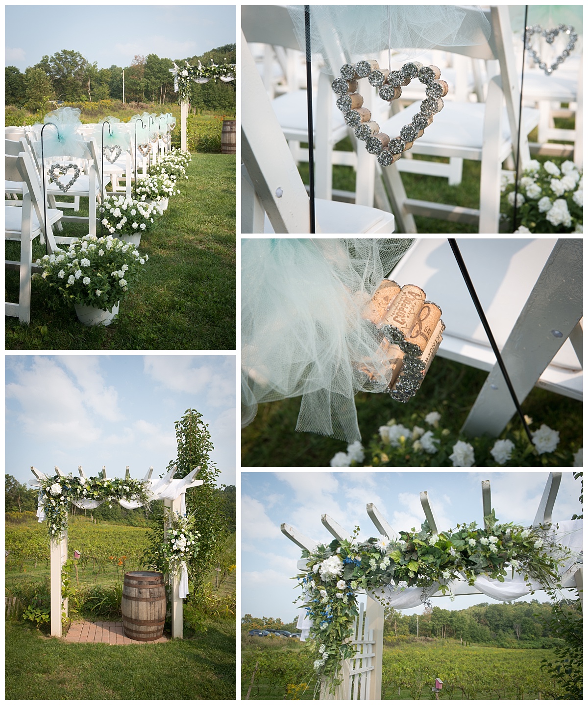 Wine themed ceremony