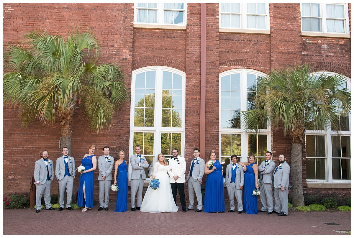 Bridal Party in front of 701 Whaley