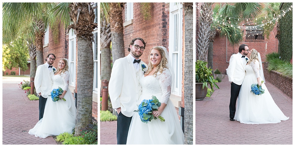 Bridal and groom at 701 whaley alley