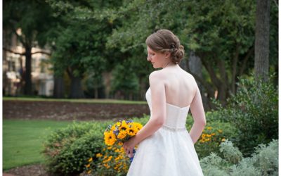 Kristin’s Bridal Portraits at the USC Horseshoe