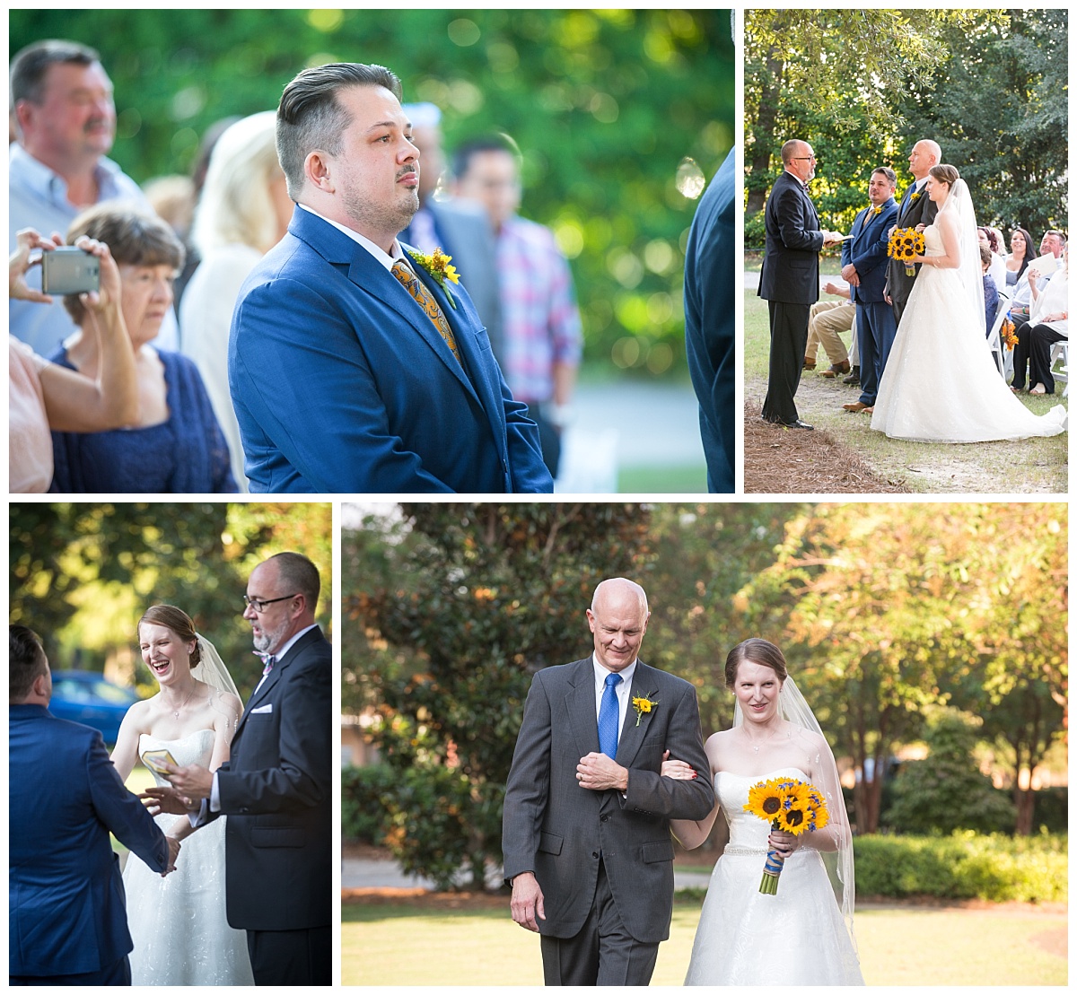 Ceremony walking in