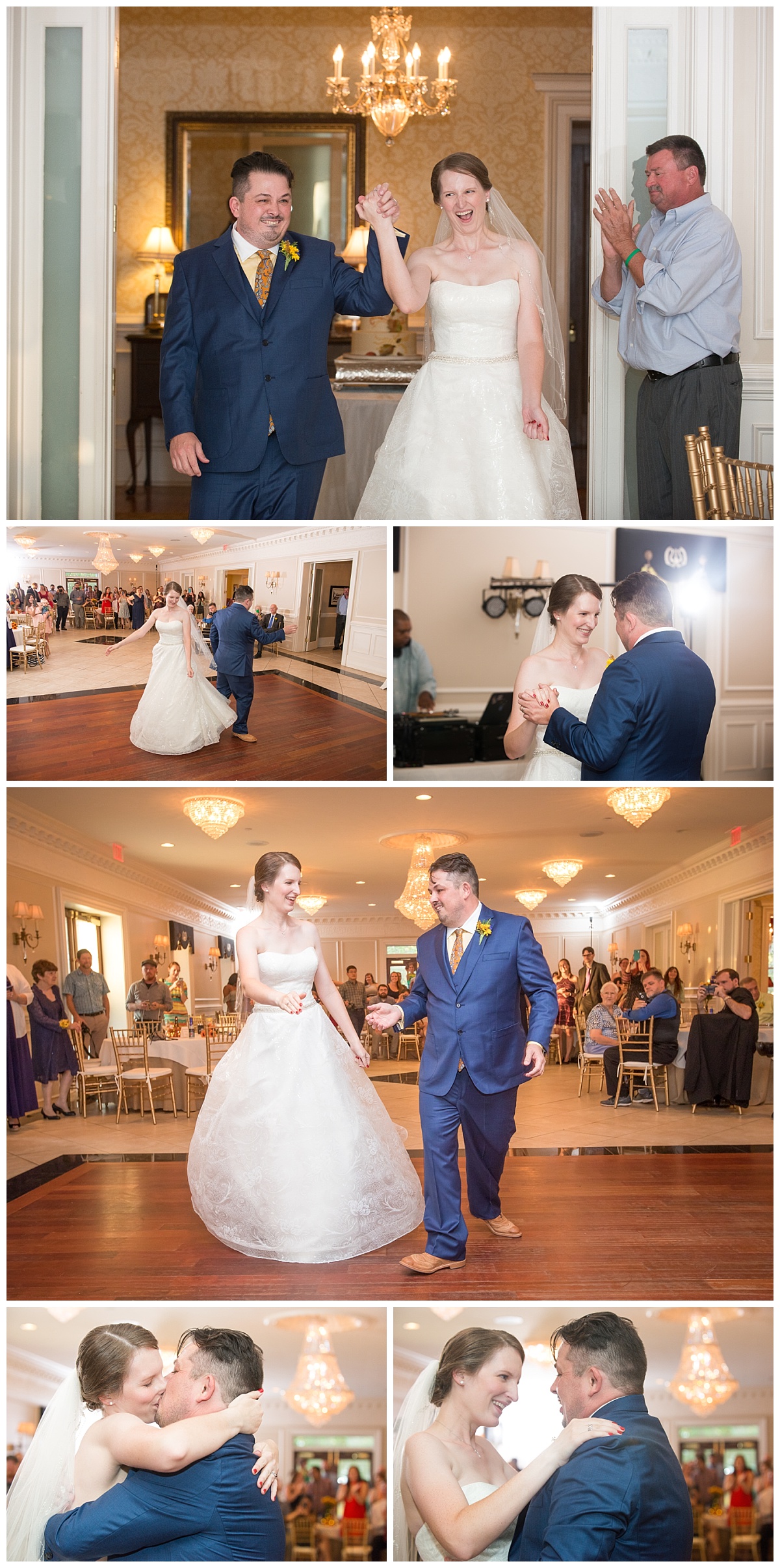 First Dance O'Donnell House ballroom