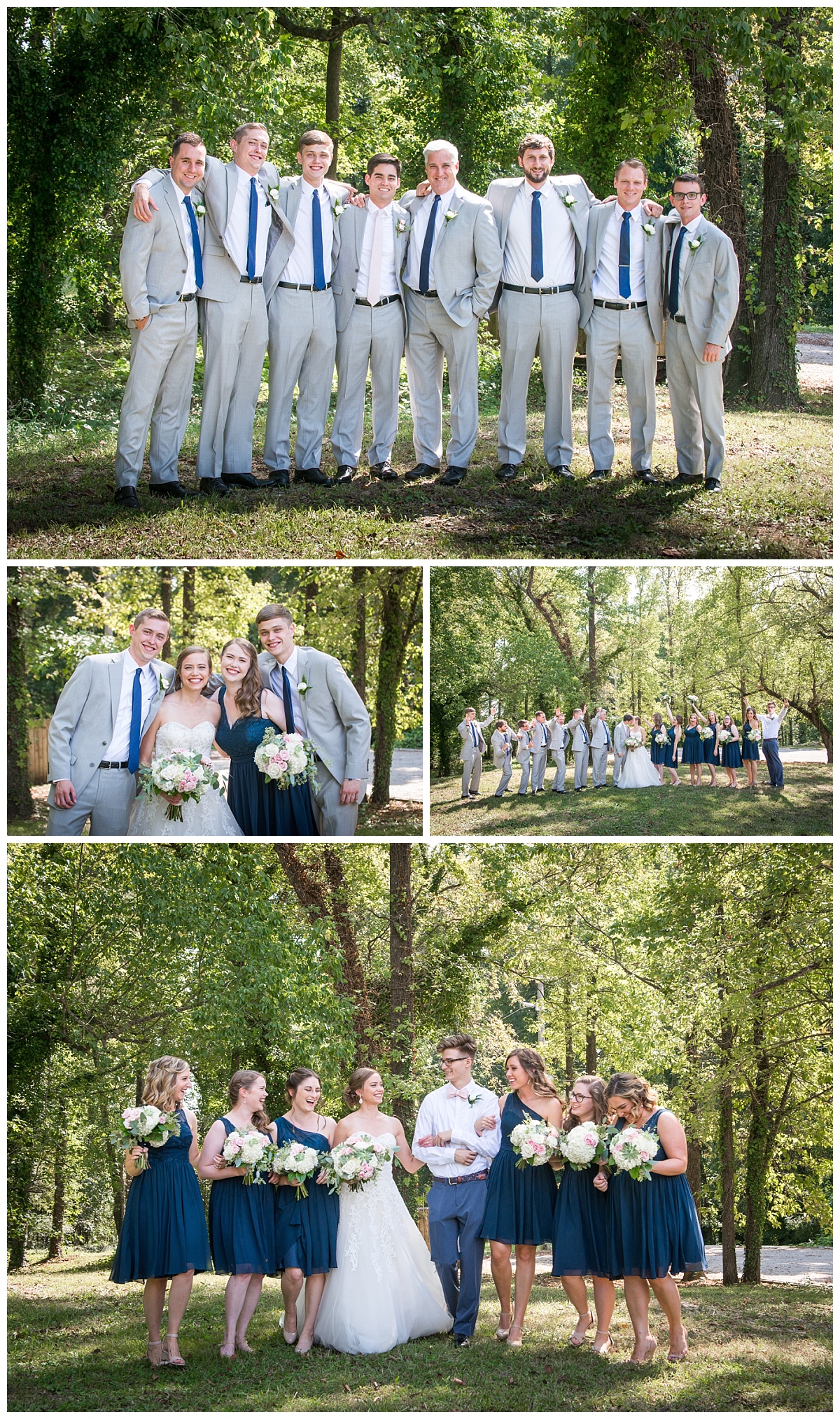 Bridal party at senates end