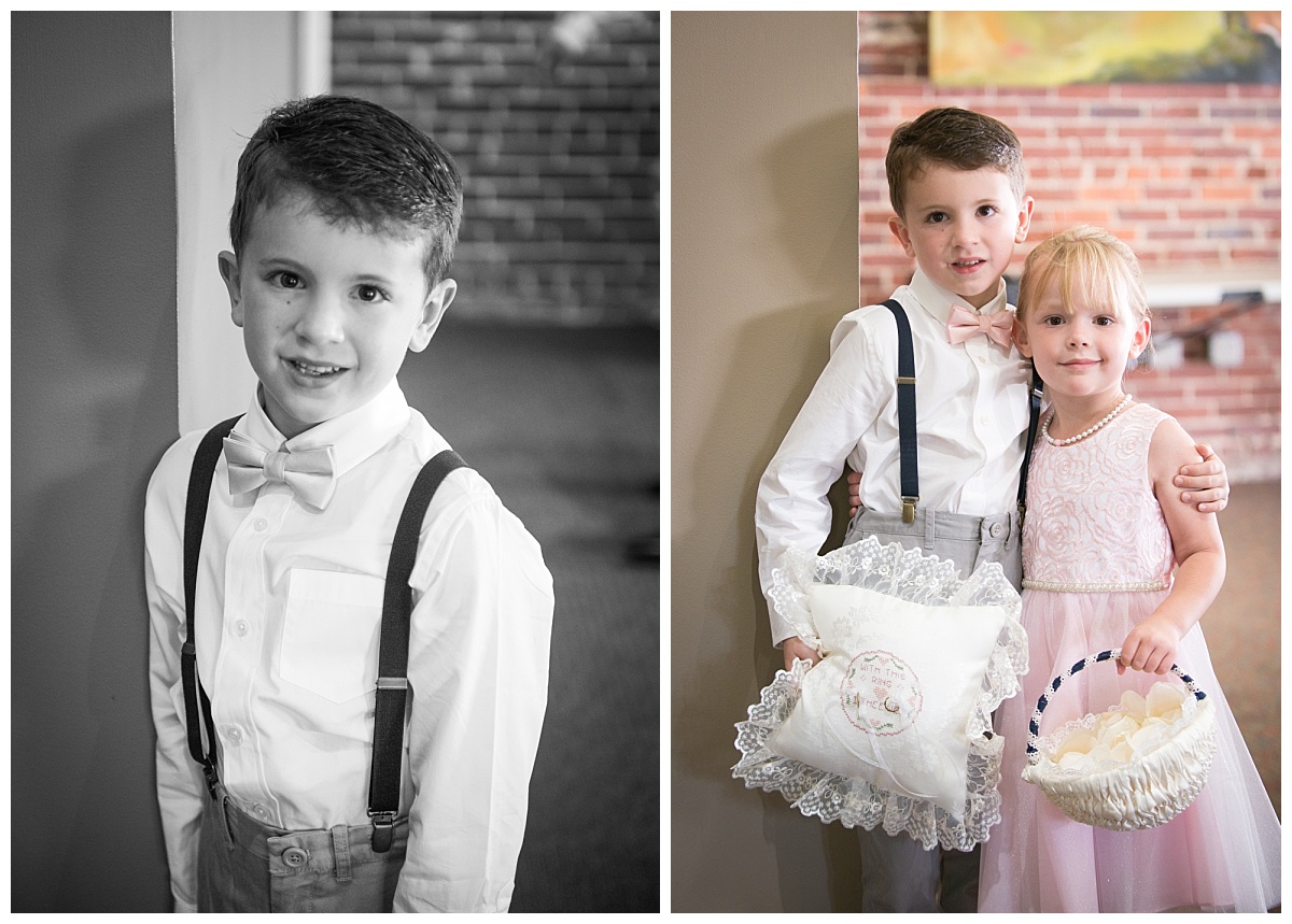 Flowergirl and ring bearer