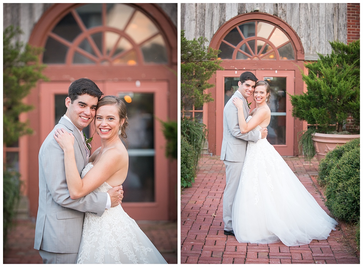 Bride and groom at 320 Senate