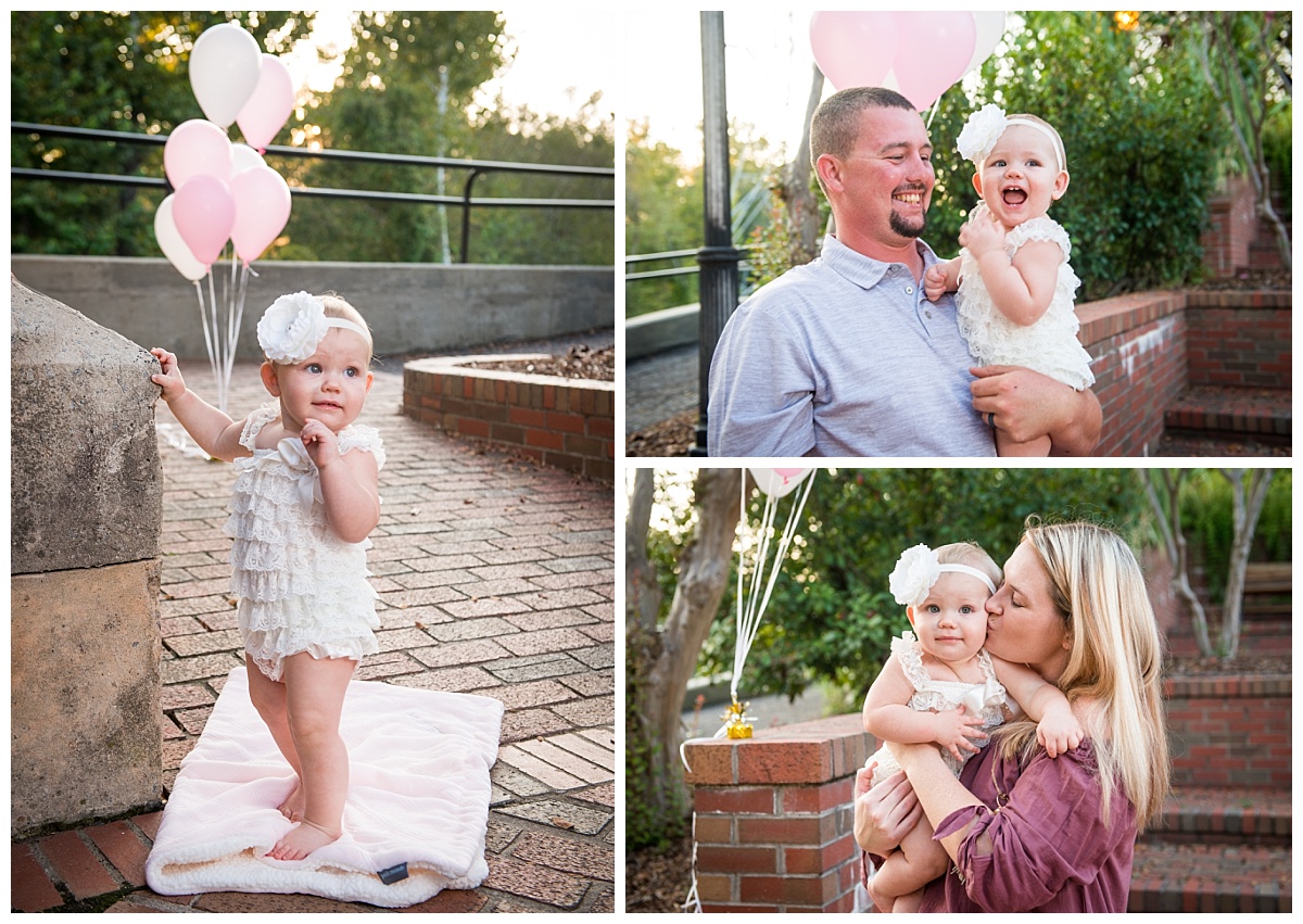 First birthday photos in the park