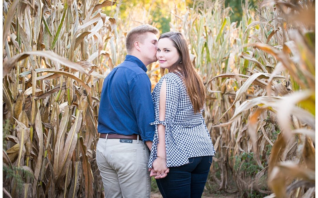 Cameron & Brandon- Pumpkin Patch Engagement Photos