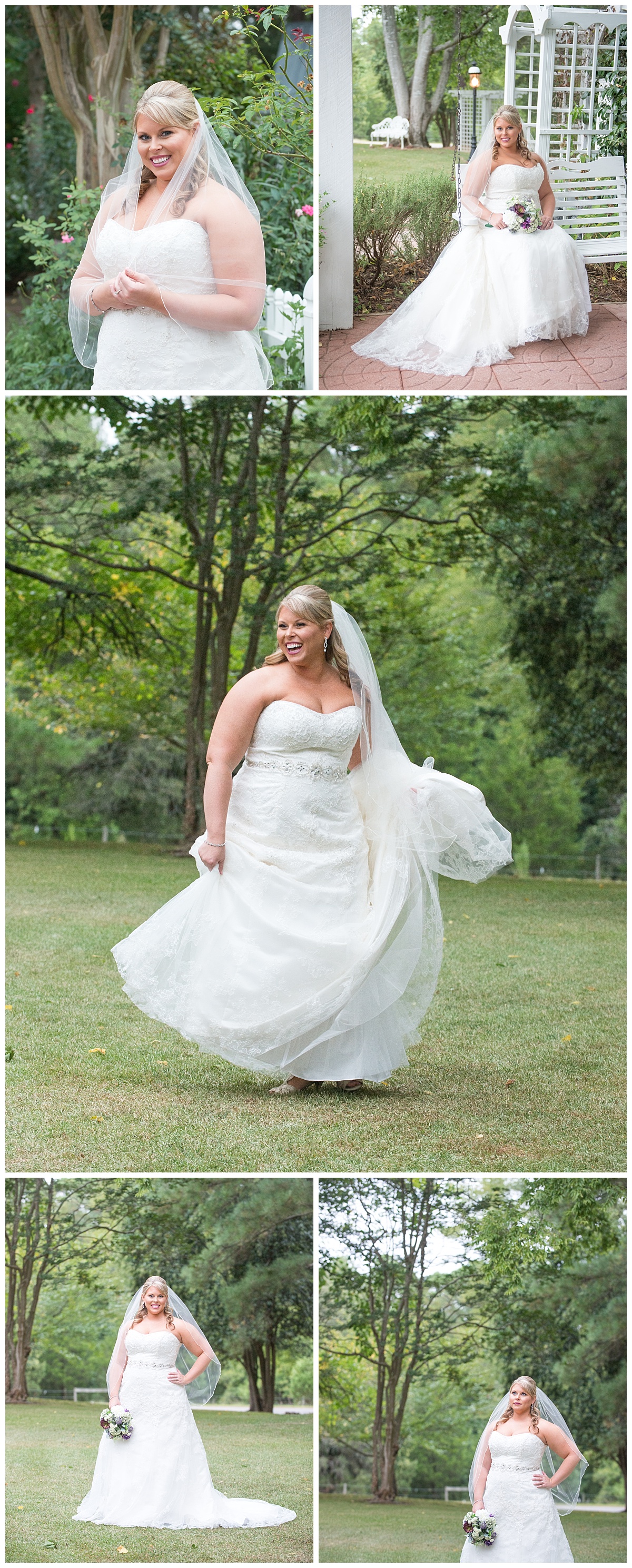 Bridal portrait sessions