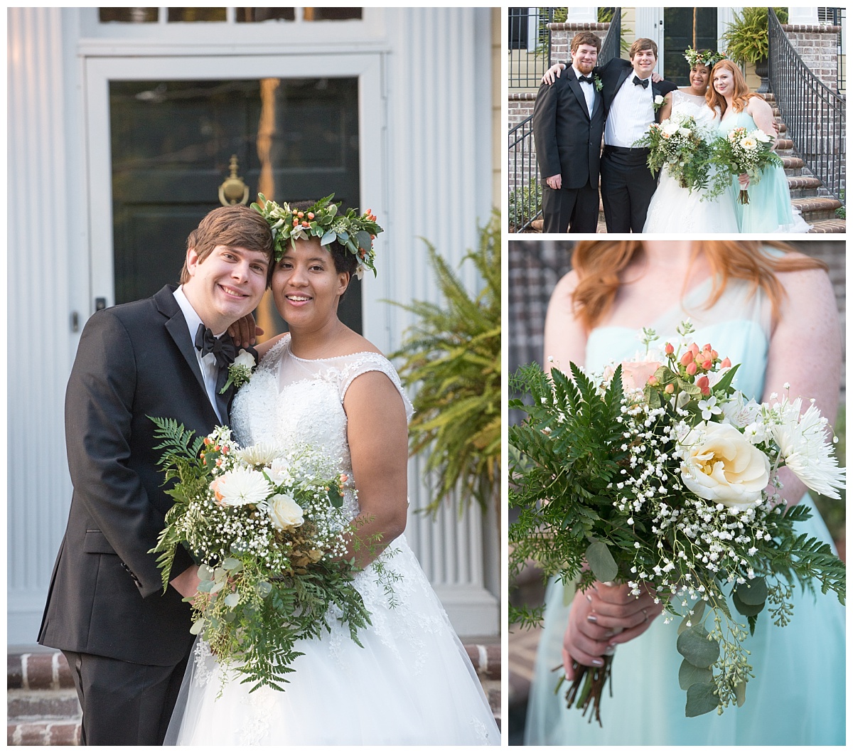 Bridal Party at Springdale House