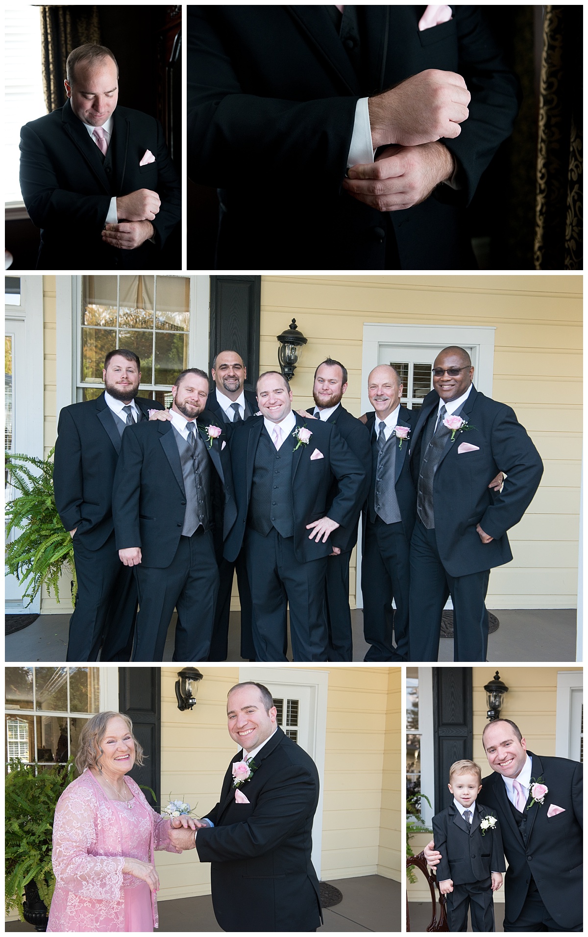 Groomsmen at springdale House