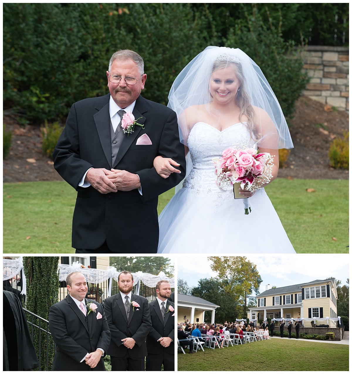 Springdale House and gardens ceremony