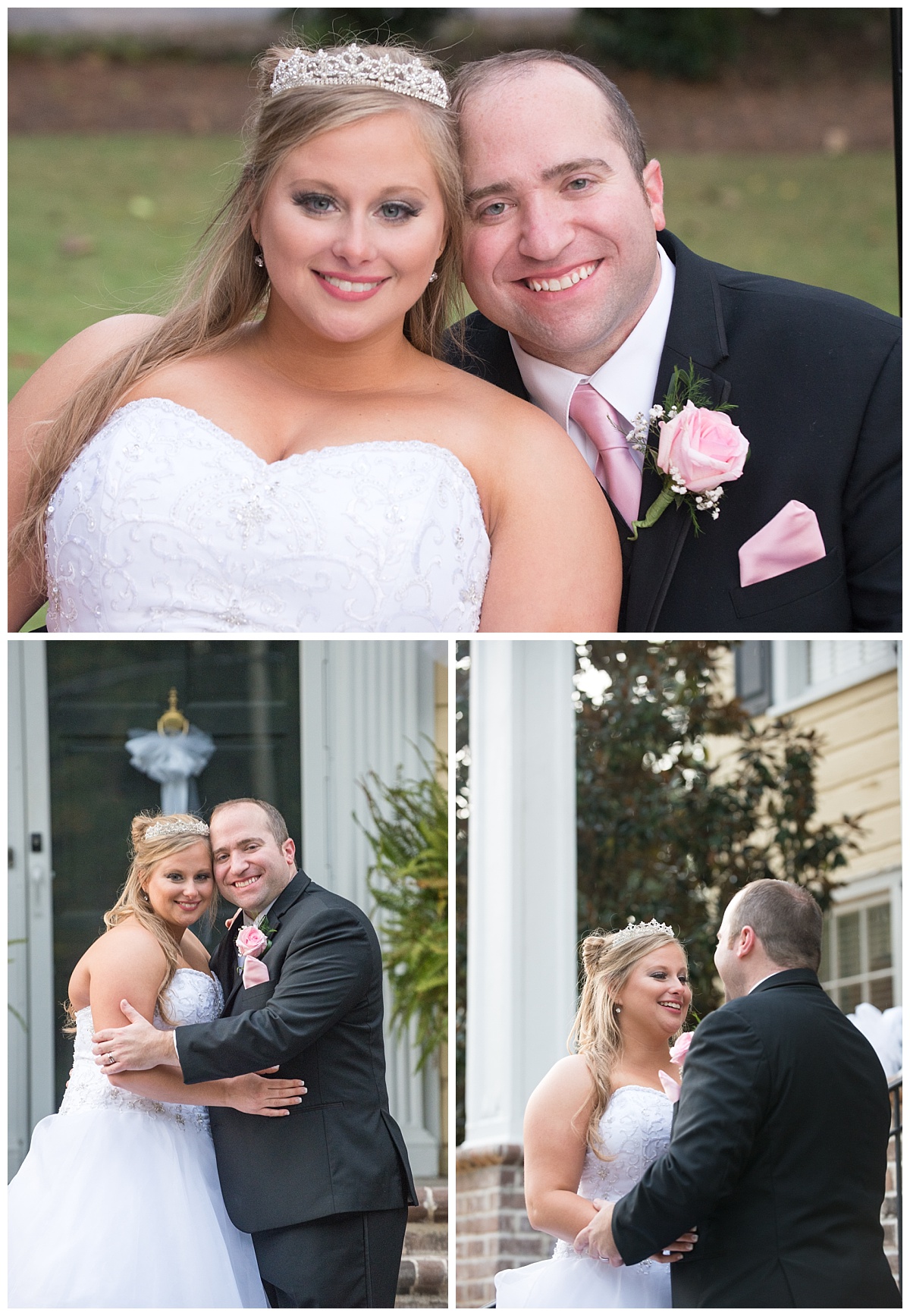 Bride and groom portraits