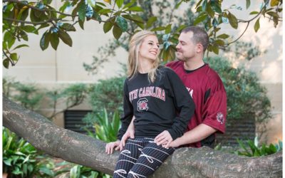 Melissa & Josh- USC Horseshoe Engagement Session