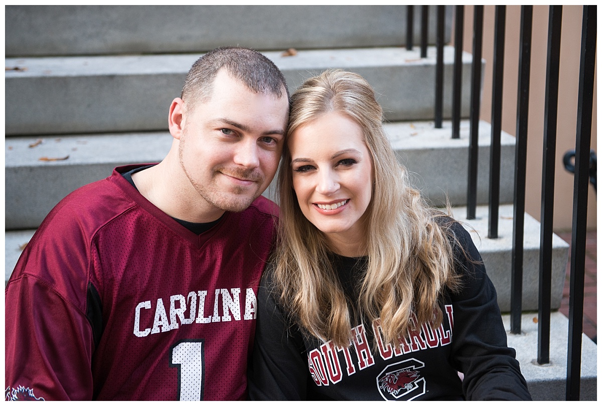 Columbia sc engagement portrait