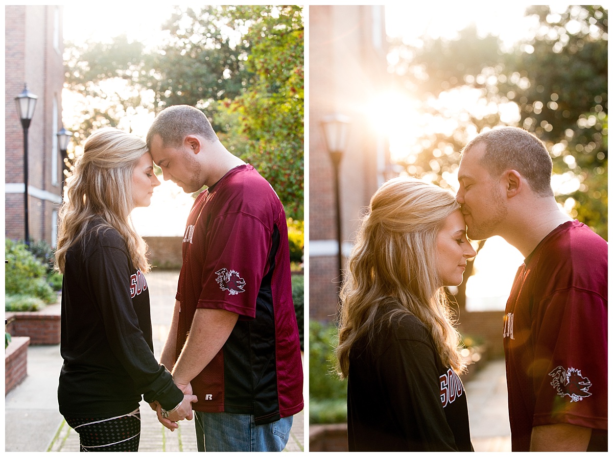 usc engagement photography