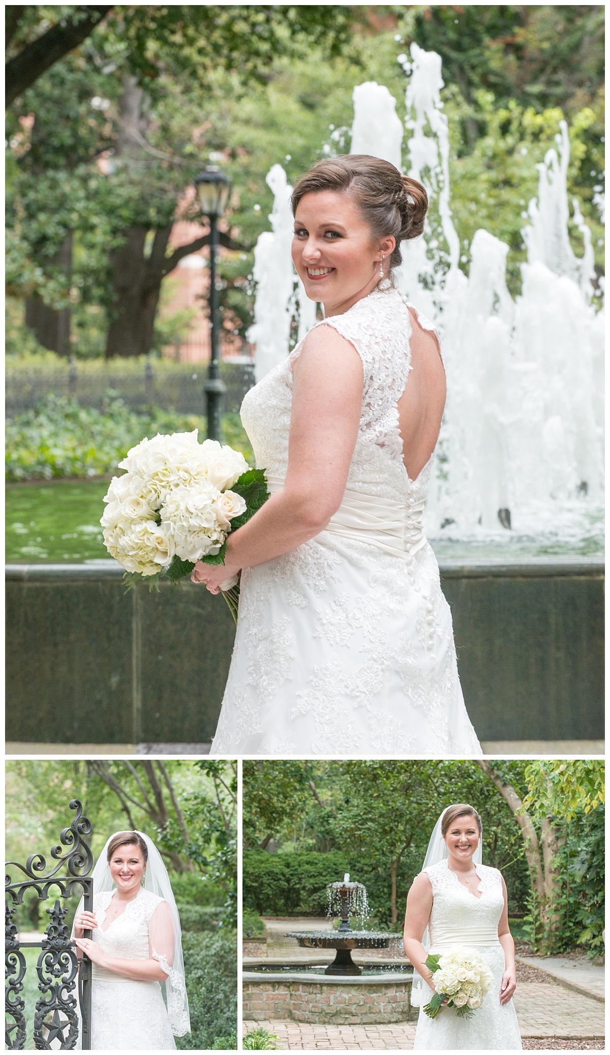 Lace House Bridal Portrait