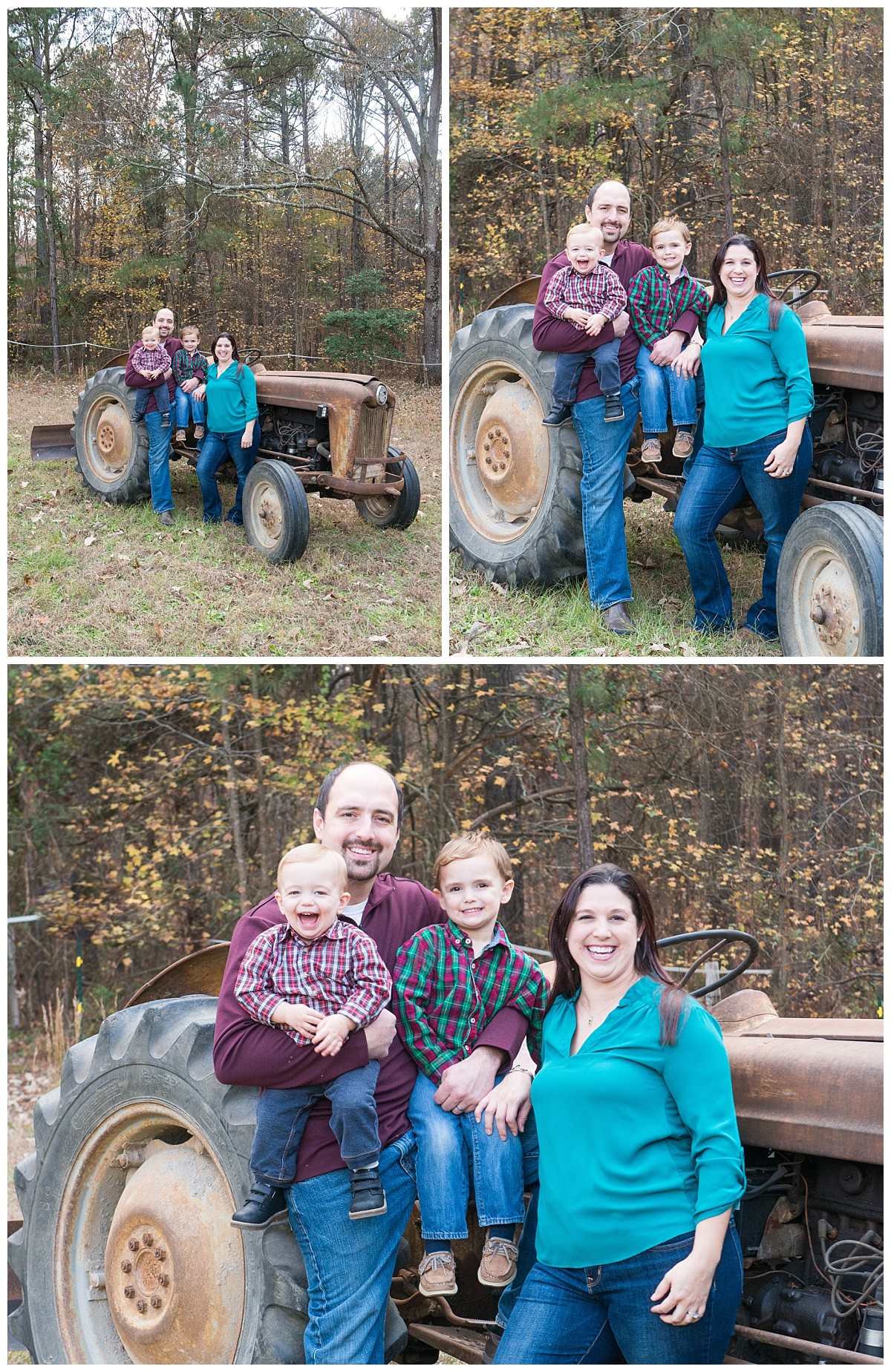 Rustic family portraits