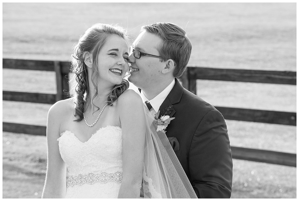 Rustic wedding on the farm