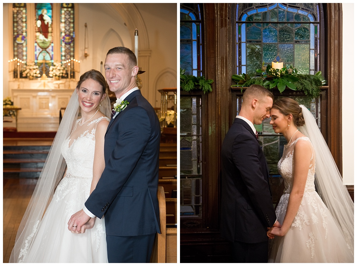 Bride and groom portraits