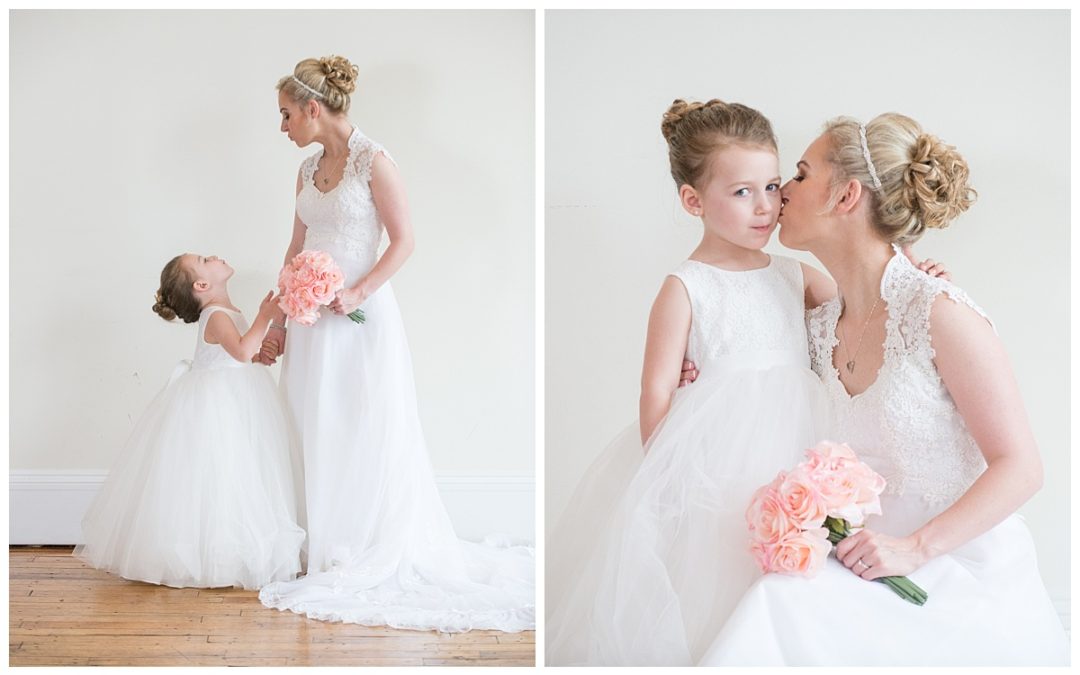 Melissa’s Mother-Daughter Bridal Portrait at 701 Whaley