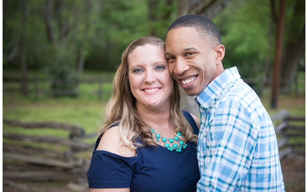 rustic engagement session