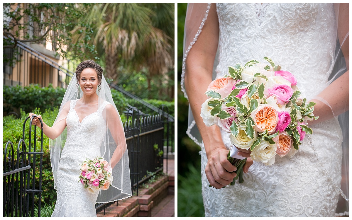 Lacy dress detail and wedding hankerchief...