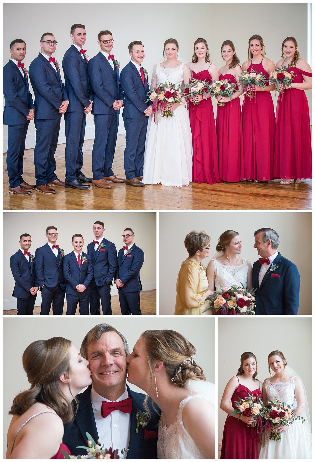 Columbia SC winter wedding